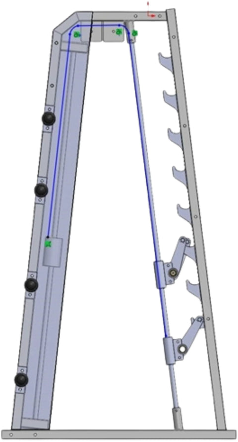 French Fitness Napa Smith Machine Plate Loaded (New)