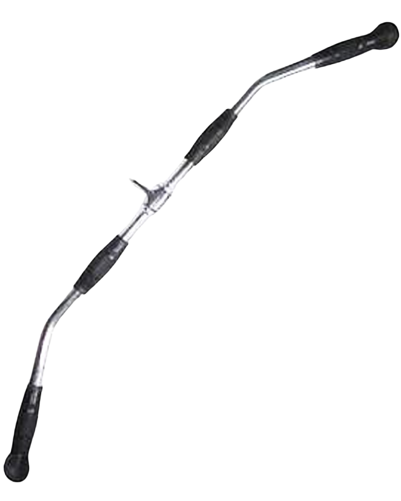 French Fitness 38" Rubber Grip Lat Bar (New)