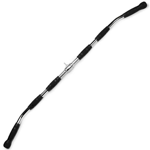 French Fitness 48" Rubber Grip Lat Bar Image