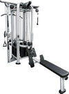 French Fitness FFS Silver 4 Stack Multi Jungle Gym (New)