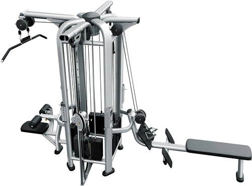 French Fitness FFS Silver 4 Stack Multi Jungle Gym (New)