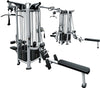 French Fitness FFS Silver 8 Stack Multi Jungle Gym Image