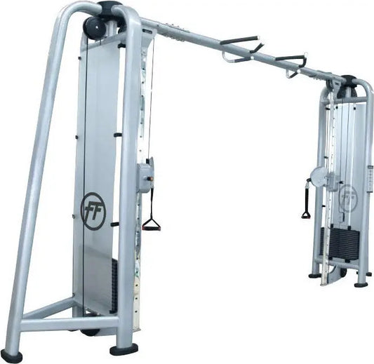 French Fitness FFS Silver Adjustable Cable Crossover (New)