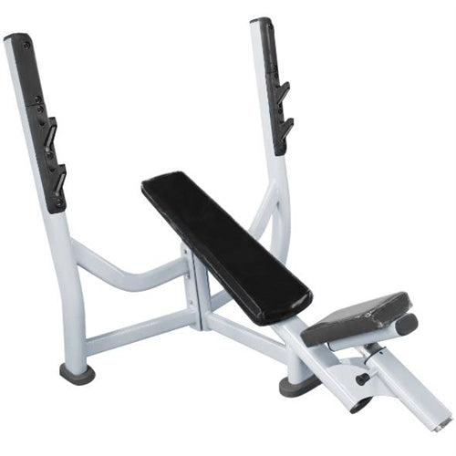 French Fitness FFS Silver Olympic Incline Bench (New)