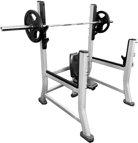 French Fitness FFS Silver Olympic Military Bench (New)