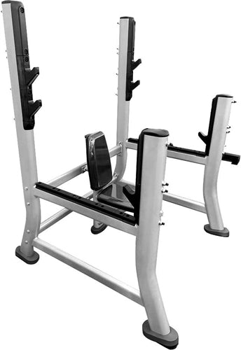 French Fitness FFS Silver Olympic Military Bench (New)