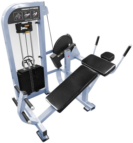 French Fitness Shasta Selectorized Horizontal Ab Crunch Image