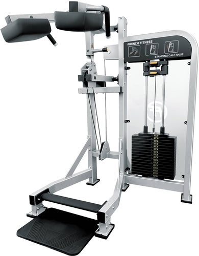 French Fitness Shasta Selectorized Standing Calf Raise Image