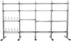 French Fitness FFS Silver Universal Storage Rack System (New)