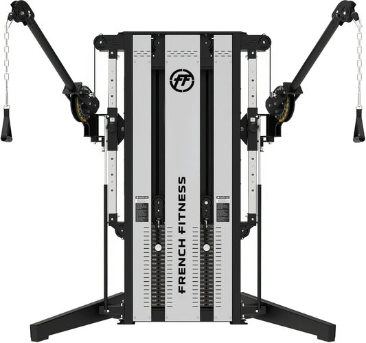 French Fitness Venice Dual Cable Crossover Functional Trainer (New)