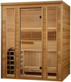 Golden Designs GDI-7030-01 Andermatt Edition 3 Person Traditional Steam Sauna - Pacific Premium Clear Cedar (New)