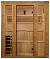 Golden Designs GDI-7060-01 Engelberg Edition 6 Person Traditional Steam Sauna - Pacific Premium Clear Cedar (New)