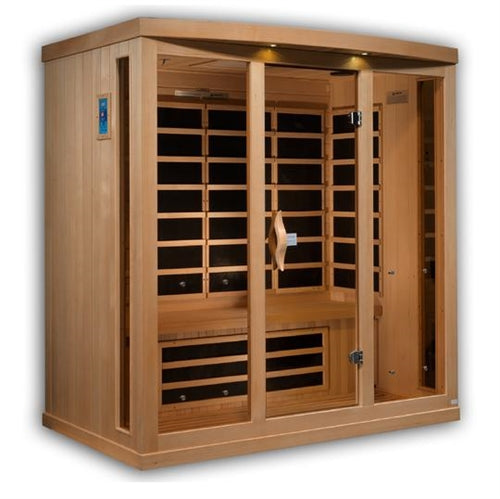 GoldenDesigns GDI-8040-01 Near Zero EMF Far IR Sauna (New)