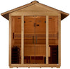 Golden Designs GDI-8105-01 Vorarlberg 5 Person Traditional Outdoor Sauna - Canadian Hemlock (New)