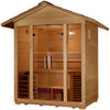 Golden Designs GDI-8105-01 Vorarlberg 5 Person Traditional Outdoor Sauna - Canadian Hemlock (New)