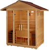 Golden Designs GDI-8105-01 Vorarlberg 5 Person Traditional Outdoor Sauna - Canadian Hemlock (New)