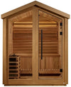 Golden Designs GDI-8503-01 Savonlinna 3 Person Outdoor Traditional Sauna - Canadian Red Cedar Interior (New)