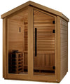 Golden Designs GDI-8503-01 Savonlinna 3 Person Outdoor Traditional Sauna - Canadian Red Cedar Interior (New)