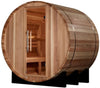 Golden Designs GDI-B002-01 St. Moritz 2 Person Barrel Traditional Sauna - Pacific Cedar (New)