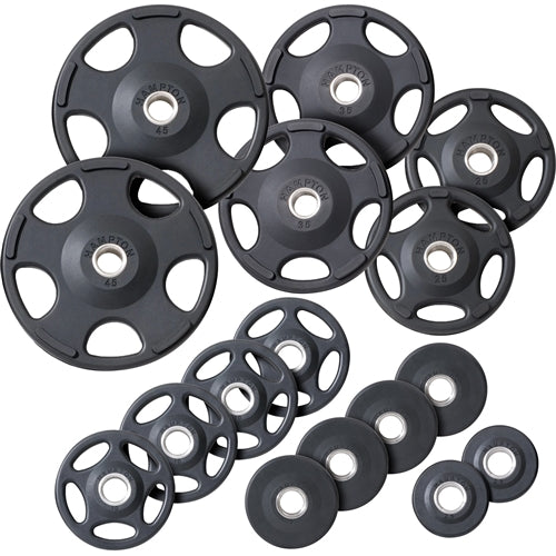 Hampton Olympic Grip Plate Set - Urethane Encased 275lbs Image