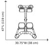 Hoist CF-3663 Back Hyper (Remanufactured)