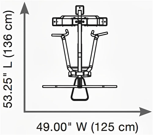 Hoist HD-2300 Mid Row/Lat Pulldown (Remanufactured)