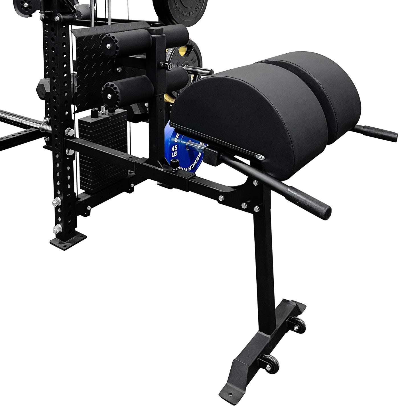 French Fitness Rack & Rig Glute Ham Rack Mounted Attachment (New)