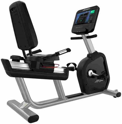 Life Fitness Integrity Recumbent Bike w/SE3 HD Console (Remanufactured) Image