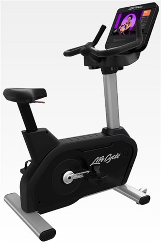 Life Fitness Integrity SE3 HD Upright Bike Image