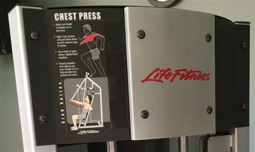 Life Fitness Club Series Chest Press CSCP (Remanufactured)