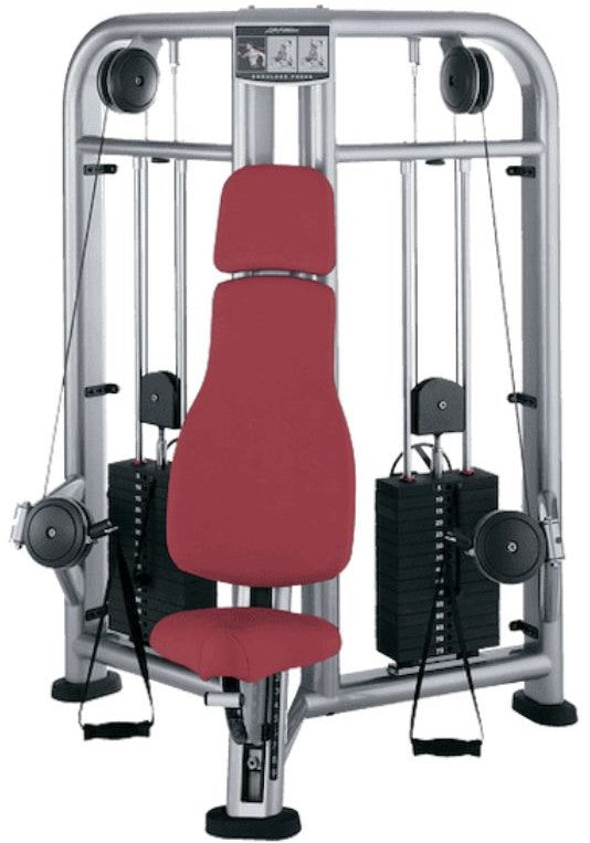Life Fitness Signature CMCSP Cable Motion Shoulder Press (Remanufactured)