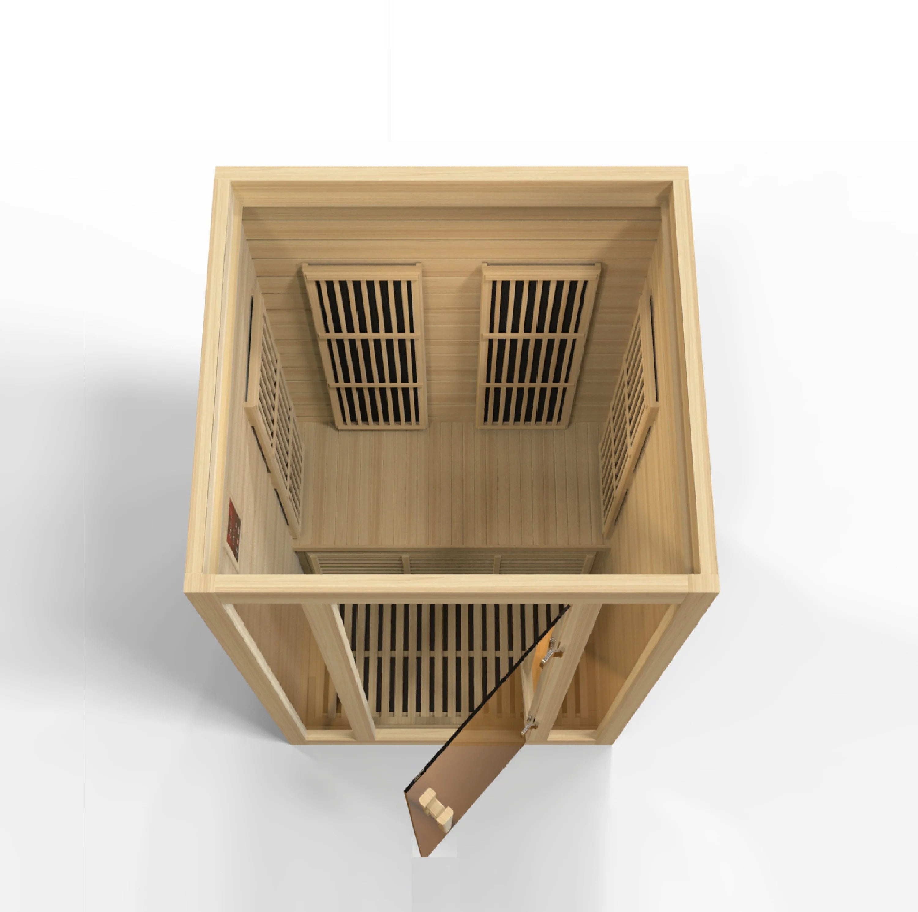 GoldenDesigns MX-J206-01-ZF Maxxus Seattle 2 Person Near Zero EMF FAR Infrared Sauna (New)