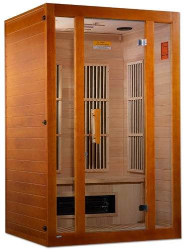 GoldenDesigns MX-J206-02S Maxxus 2-Person Low EMF FAR Infrared Sauna | Image