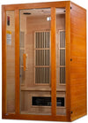 GoldenDesigns MX-J206-02S Maxxus 2-Person Low EMF FAR Infrared Sauna (New)