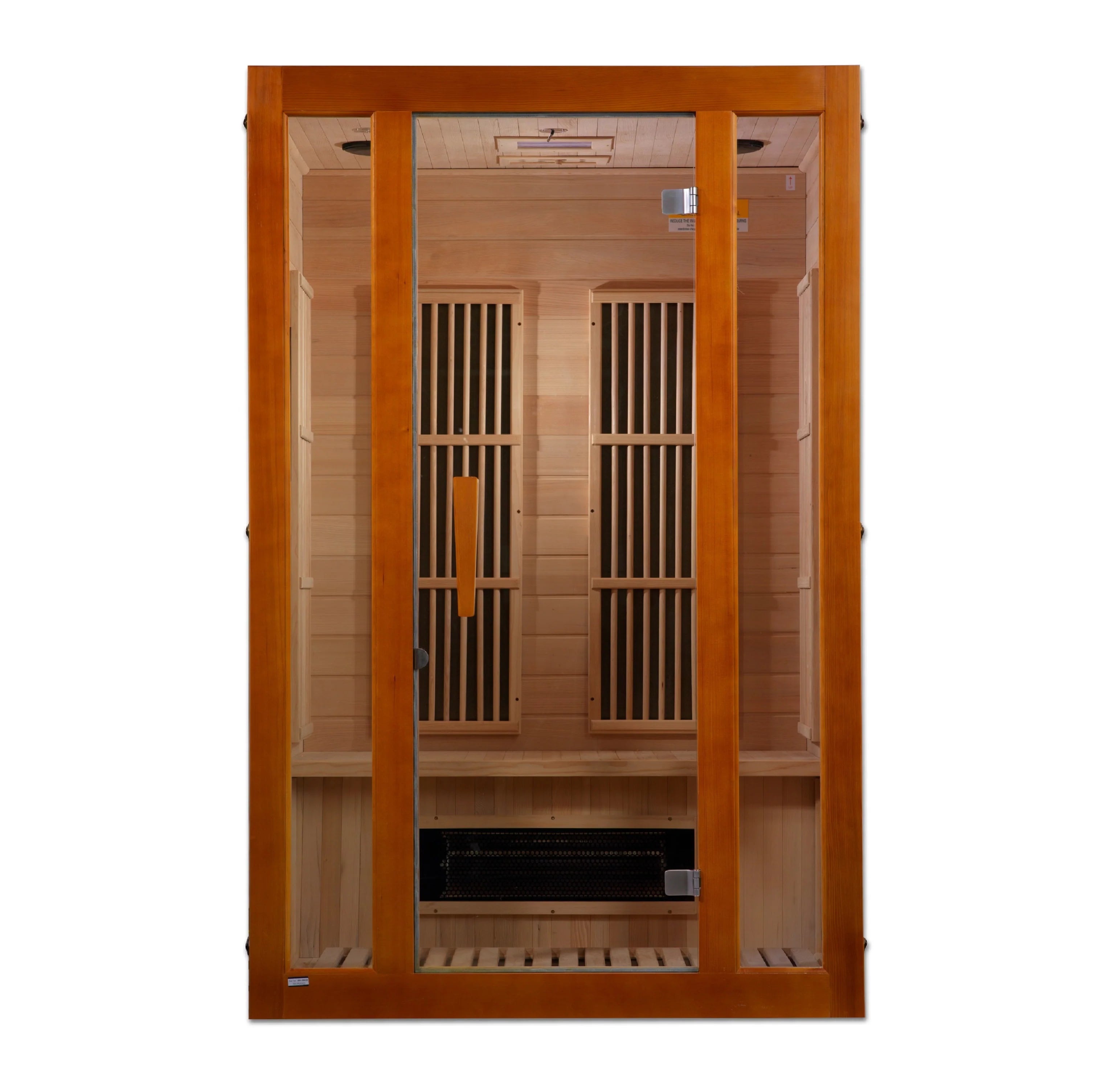 GoldenDesigns MX-J206-02S Maxxus 2-Person Low EMF FAR Infrared Sauna (New)