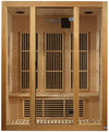 GoldenDesigns MX-J306-01 Canadian Hemlock Maxxus "Bellevue" 3 Person Low EMF FAR Infrared Sauna (New)