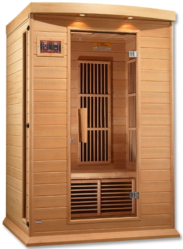 GoldenDesigns MX-K206-01 Hemlock LEMF Maxxus Far IR Sauna | Image