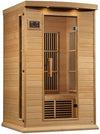 GoldenDesigns MX-K206-01-ZF Hemlock Maxxus 2 Person Near Zero EMF FAR Infrared Sauna | Image