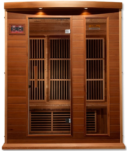 GoldenDesigns MX-K306-01 Red Cedar LEMF Maxxus Far IR Sauna (New)