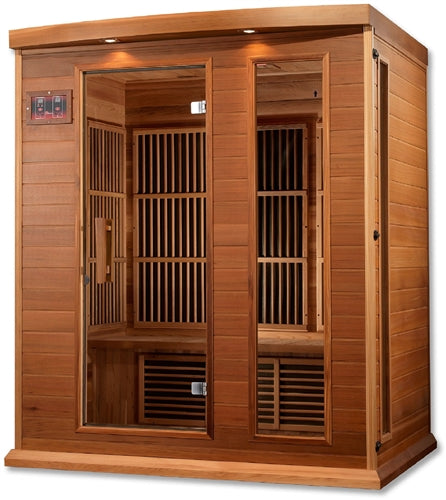 GoldenDesigns MX-K306-01 Red Cedar LEMF Maxxus Far IR Sauna (New)