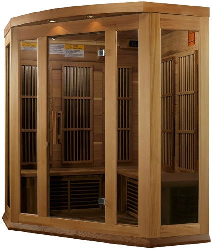 GoldenDesigns MX-K356-01 Red Cedar LEMF Maxxus Far IR Sauna (New)