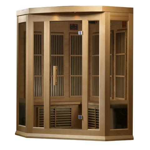 GoldenDesigns MX-K356-01 Hemlock LEMF Maxxus Far IR Sauna (New)