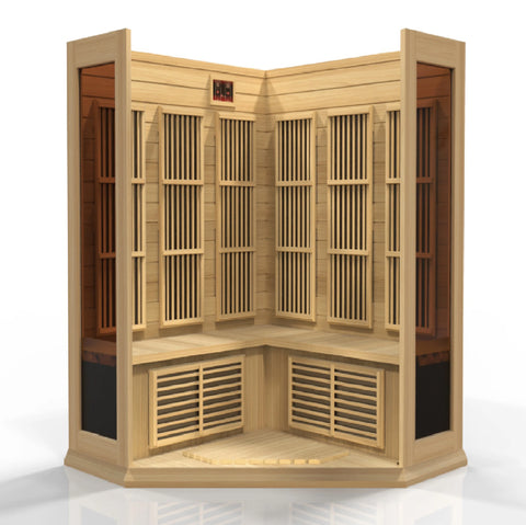 GoldenDesigns MX-K356-01 Hemlock LEMF Maxxus Far IR Sauna (New)