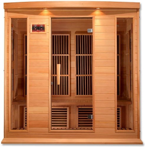 GoldenDesigns MX-K406-01 Hemlock LEMF Maxxus Far IR Sauna (New)