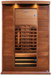 GoldenDesigns MX-M206-01-FS CED Canadian Red Cedar Maxxus 2 Person Full Spectrum Infrared Sauna (New)