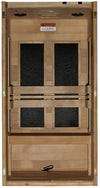 GoldenDesigns S-Line MX-S106-01-ULEMF-Elite Maxxus Ultra Low EMF FAR Infrared Sauna Canadian Hemlock (New)