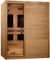 GoldenDesigns S-Line MX-S306-01-ULEMF-Elite Maxxus Ultra Low EMF FAR Infrared Sauna Canadian Hemlock | Image