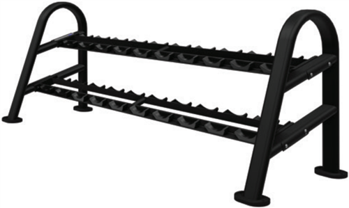 Nautilus Instinct Dumbbell Rack 10-Pair 2 Tier 9NN-R8001-60ARS Image