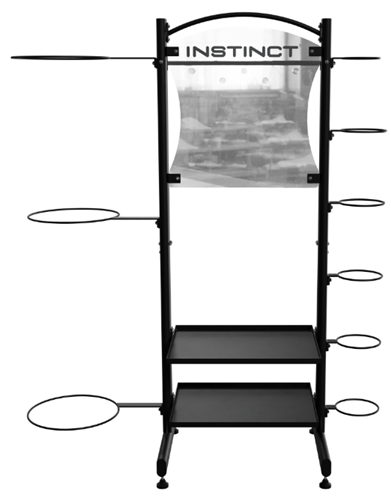 Nautilus Instinct Accessory Rack 9NN-R8015-60AAS (New)