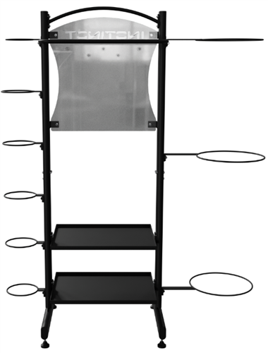 Nautilus Instinct Accessory Rack 9NN-R8015-60AAS (New)